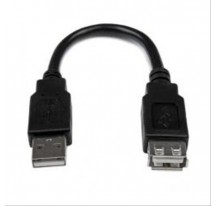 CABLE EXTENSOR DE 15CM USB A/A M/H STARTECH.C