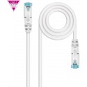 CABLE RED LATIGUILLO RJ45 CAT.7 LSZH SFTP PIMF AWG26 2.0M NANOCABLE BLANCO