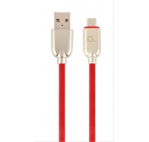 CABLE USB 2.0 A/M-MICRO USB B/M 1M ROJO