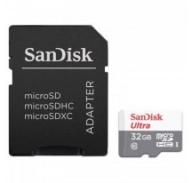 MEMORIA MICRO SD 32GB SANDISK ULTRA + SD ADAPTER