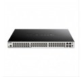 SWITCH SEMIGESTIONABLE D-LINK LAYER 2 52 PORT (48P GIGA POE (370W) + 4P GIGA COMBO RACK)