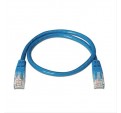 CABLE RED LATIGUILLO RJ45 CAT.6 UTP AWG24,2M AZUL NANOCABLE